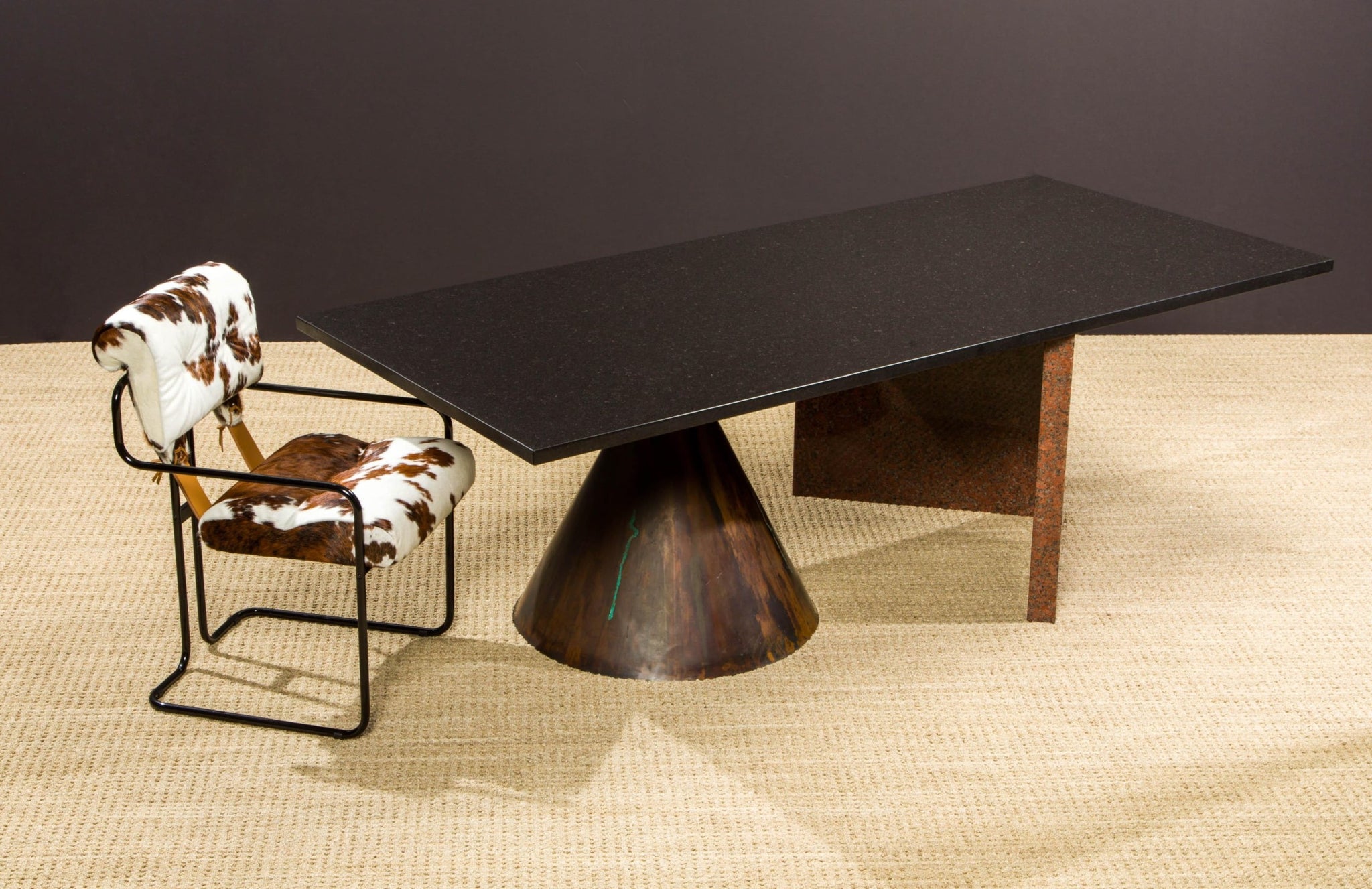Rare 'Kono' Dining Table / Desk by Lella & Massimo Vignelli for